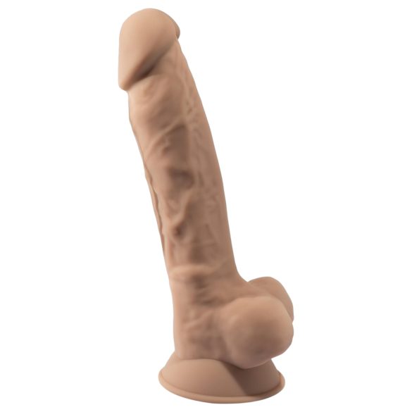 Silexd 7 - dildo com ventosa - 17,5cm - cor natural