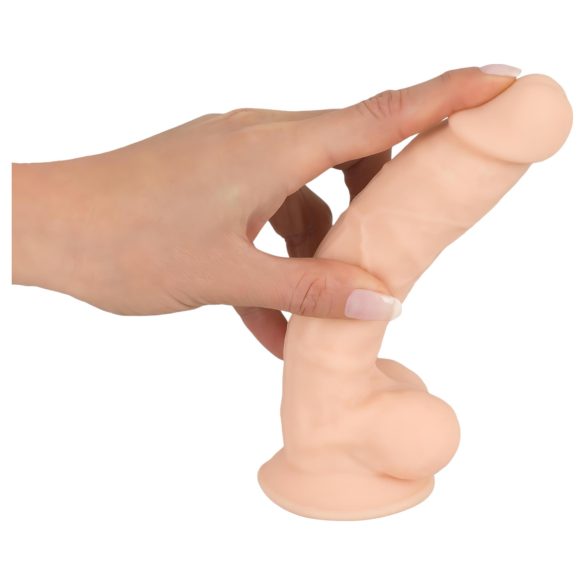 Silexd 7 - dildo com ventosa - 17,5cm - cor natural