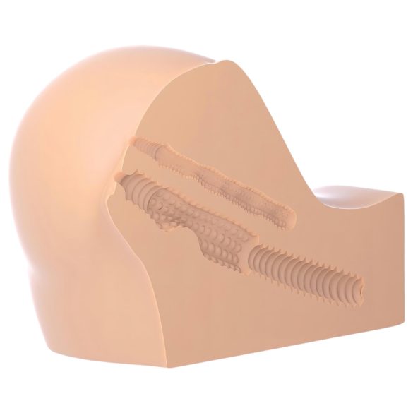 Fuck me Silly To Go - masturbador vagineta e ânus realista - cor natural