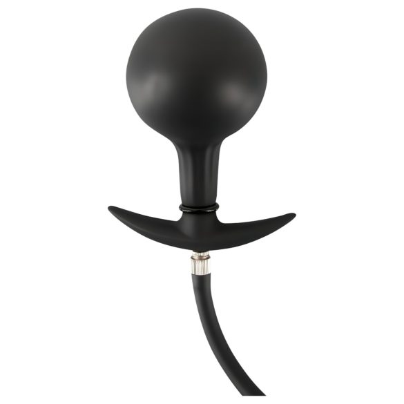 You2Toys - plug anal inflável com bolas - silicone preto