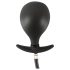 You2Toys - plug anal inflável - silicone preto