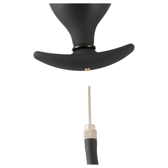 You2Toys - plug anal inflável - silicone preto