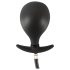 You2Toys - plug anal inflável - silicone preto