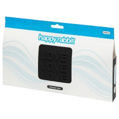   Happyrabbit - nécessaire para brinquedos eróticos - tamanho médio - preto