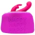 Happyrabbit - nécessaire para brinquedos eróticos - grande - roxo