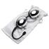 Fifty Shades of Grey - bola vaginal - metalizada - prateado