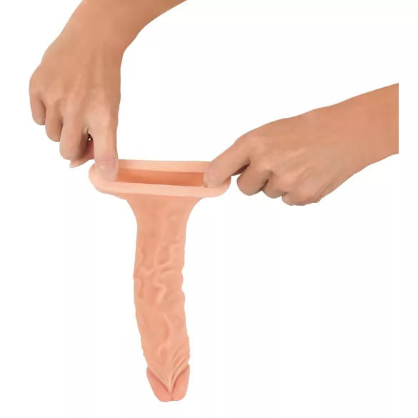 Nature Skin - capa peniana prolongadora e engrossadora 19,5cm