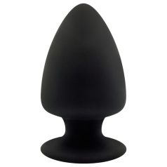 Silexd M - plug anal flexível - 11cm - preto