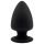 Silexd M - plug anal flexível - 11cm - preto