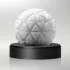 TENGA GEO - masturbador masculino texturizado - silicone branco (Glacier)