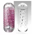 TENGA - masturbador masculino rotativo - transparente