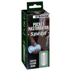 STROKER Speed - masturbador de nádegas (transparente)