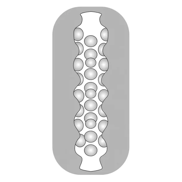 STROKER Speed - masturbador masculino formato bunda - transparente