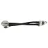 You2Toys - anel peniano com peso anal - silicone preto