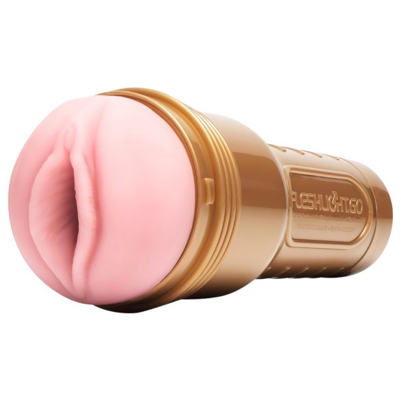 Fleshlight GO - masturbador masculino compacto - vagina realista rosa