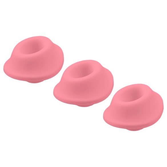 Womanizer Premium Eco - kit de cúpulas de sucção sobressalentes - pink (3un)