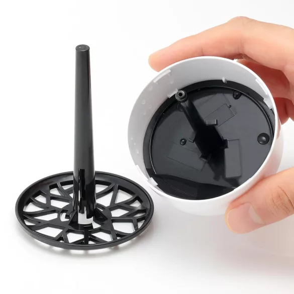 TENGA Aero - masturbador boca sucção forte - silicone branco-prata