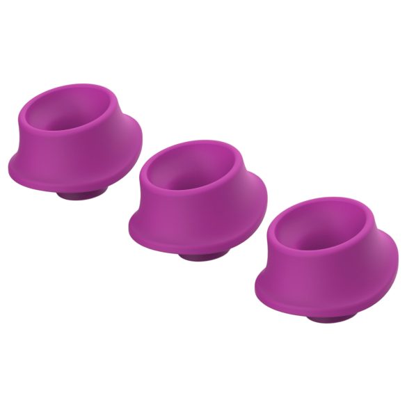 Womanizer L - kit de copos de sucção grandes - roxo (3 peças)