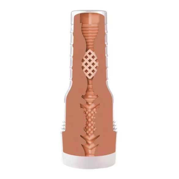 Fleshlight - masturbador vagina realista - cor creme/natural