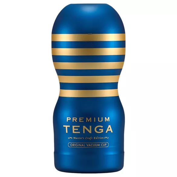Tenga Premium Original - masturbador descartável masculino - azul