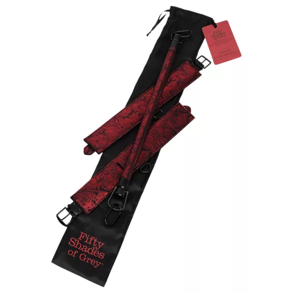 Fifty Shades of Grey - barra de contenção ajustável - preto/vermelho