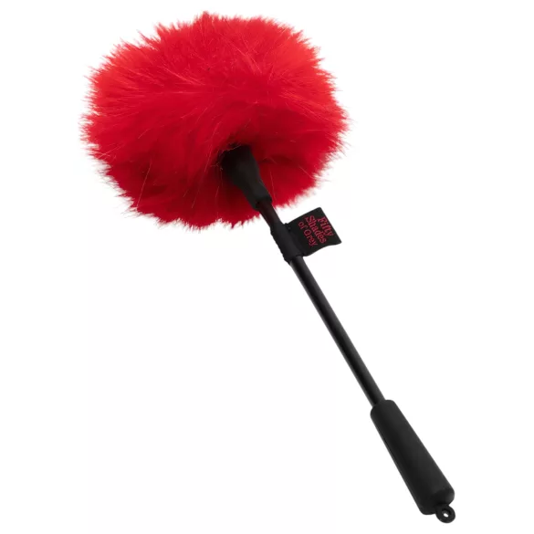 Fifty Shades of Grey - chicote massageador - couro preto/vermelho