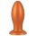 ANOS - plug anal grande - silicone laranja