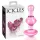 Icicles No. 75 - plug anal de vidro em forma de coração - rosa