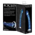 Icicles No. 29 - dildo de vidro espiral para pénis - azul