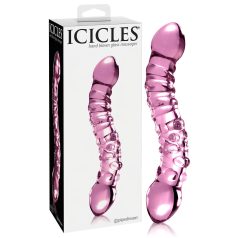 Icicles No. 55 - dildo duplo vidro G-ponto - rosa