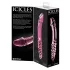 Icicles No. 57 - dildo duplo formato pênis - vidro rosa