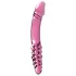 Icicles No. 57 - dildo duplo formato pênis - vidro rosa