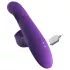 Fantasy For Her - Vibrador empurrador 3 em 1 com função de aquecimento (roxo)