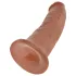 King Cock - dildo realista com ventosa - 23cm - tom escuro