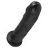 King Cock - dildo com ventosa - 23 cm - preto