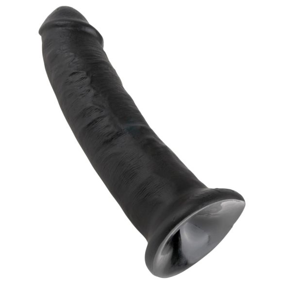King Cock - dildo com ventosa - 23 cm - preto