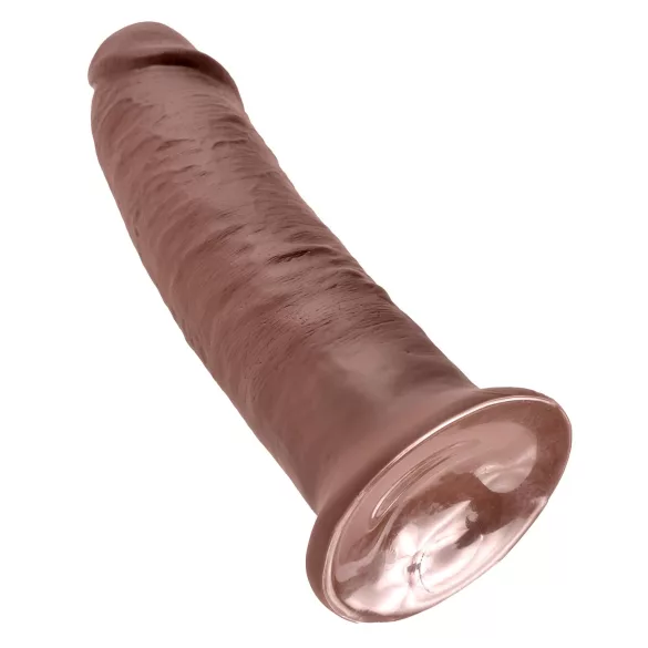 King Cock - dildo com ventosa grande 25cm - marrom