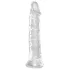 King Cock Clear 8 - dildo grande com ventosa (20 cm)