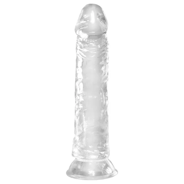 King Cock Clear 8 - dildo grande com ventosa (20 cm)