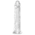 King Cock Clear 8 - dildo grande com ventosa (20 cm)