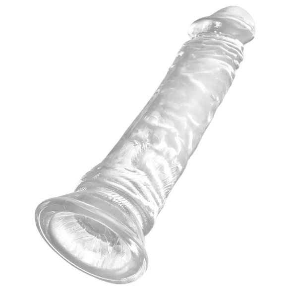King Cock Clear 8 - dildo grande com ventosa (20 cm)