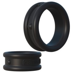 Fantasy C-Ringz - anel peniano e escrotal - silicone preto