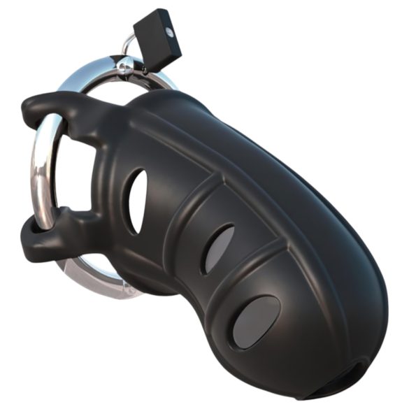 C-Ringz - anel peniano com jaula - silicone - preto