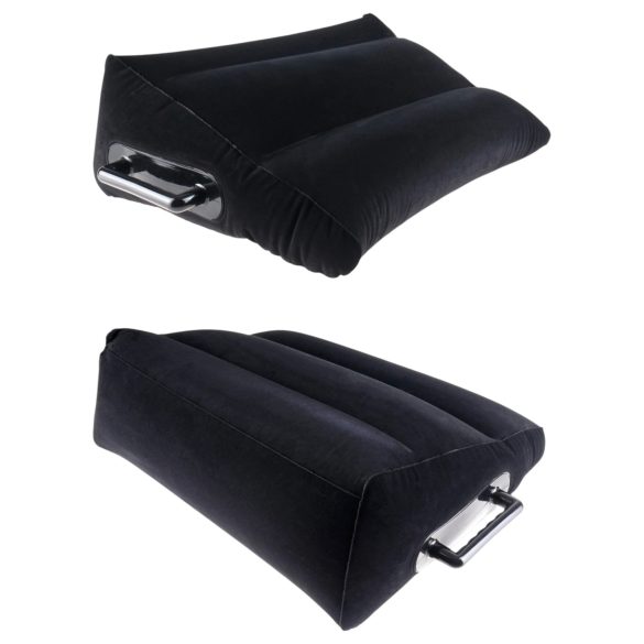 Fetish Fantasy - almofada sexual inflável com alças (preto)