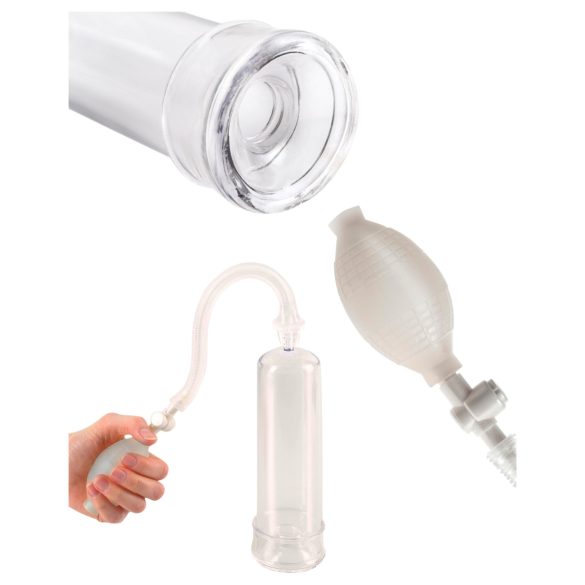 Pump Worx Beginner's - bomba peniana - iniciantes - transparente