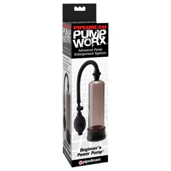 Pump Worx - bomba peniana iniciante - preto