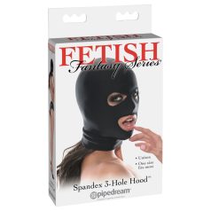   Fetish Fantasy - máscara de boquete - couro sintético preto