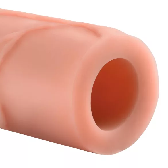 Pipedream - X-TENSION Mega 1 - capa peniana realística (17,7 cm, cor natural)