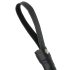 Fetish Fantasy - chicote flogger cat-o-nine - couro preto 65cm