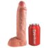 King Cock - strap-on oco com dildo 25cm